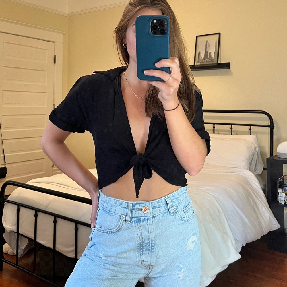 Urban Outfitters Tied Crop Top